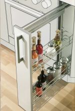Metal Pullout Spice Rack