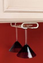 Under Cabinet Glass Holder